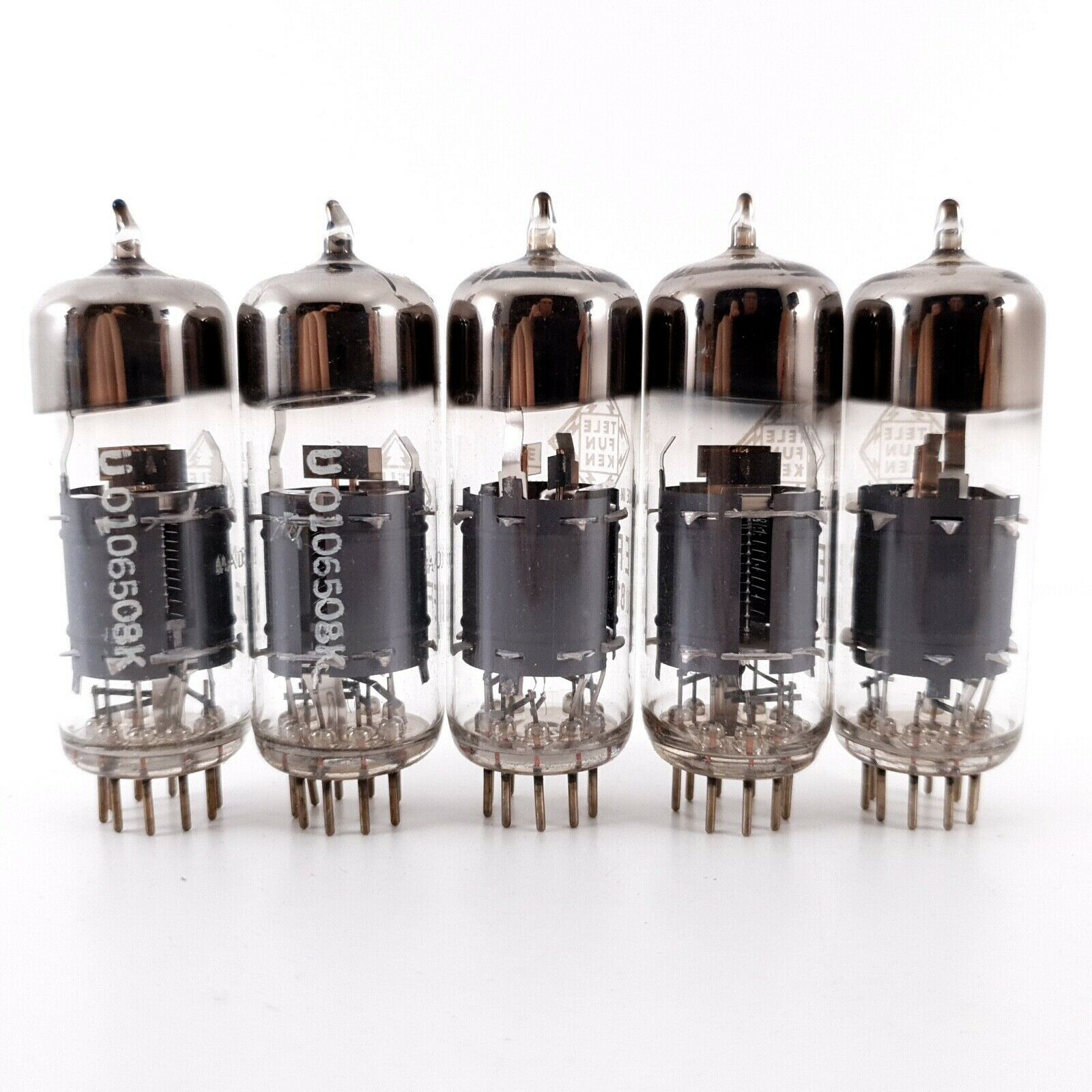 5 X EF805S TELEFUNKEN TUBE. DIAMOND MARK. NOS/NIB. AF ENA