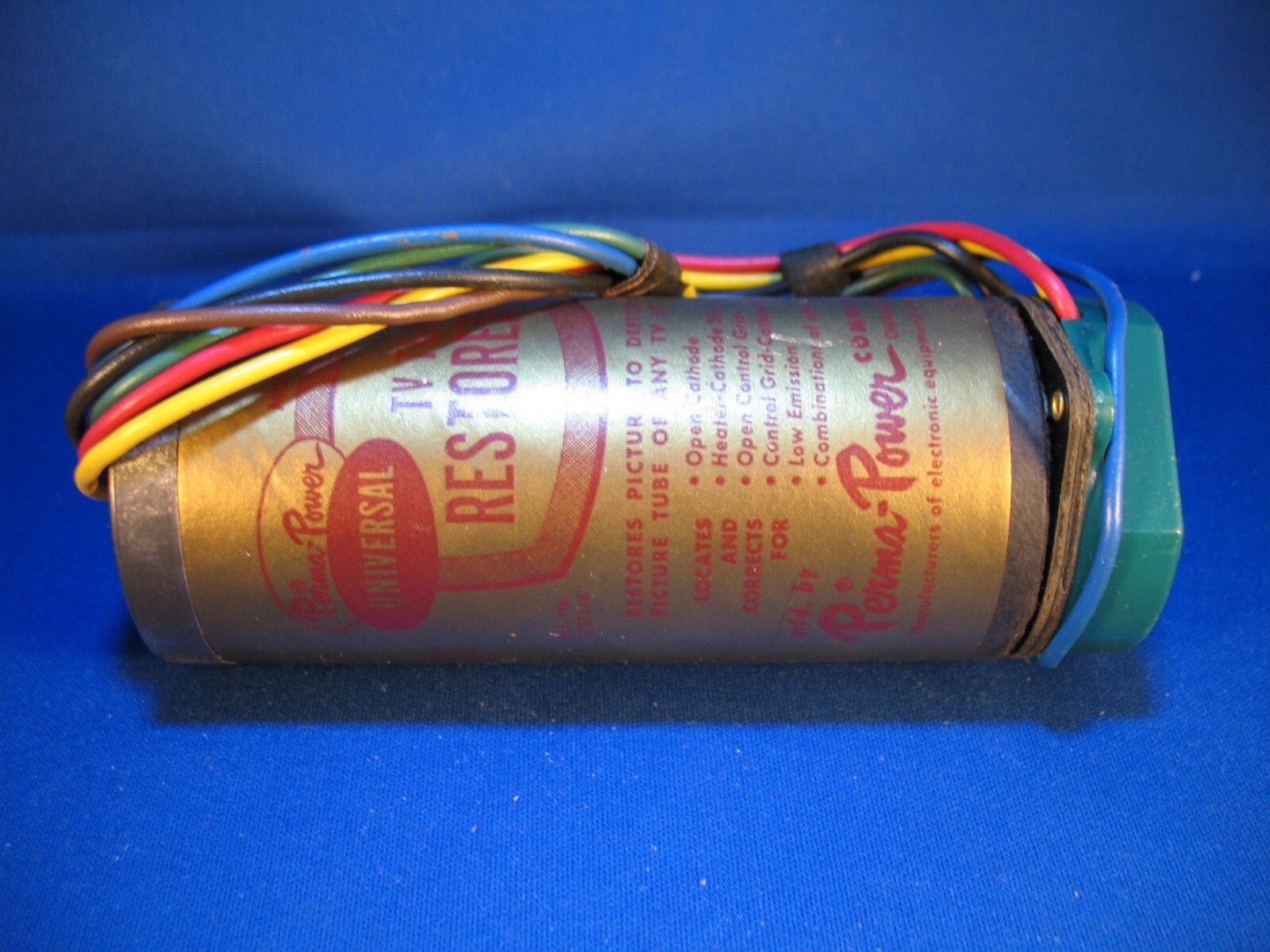 Perma Power TV tube restorer (Universal) Model K-101 New in Box.