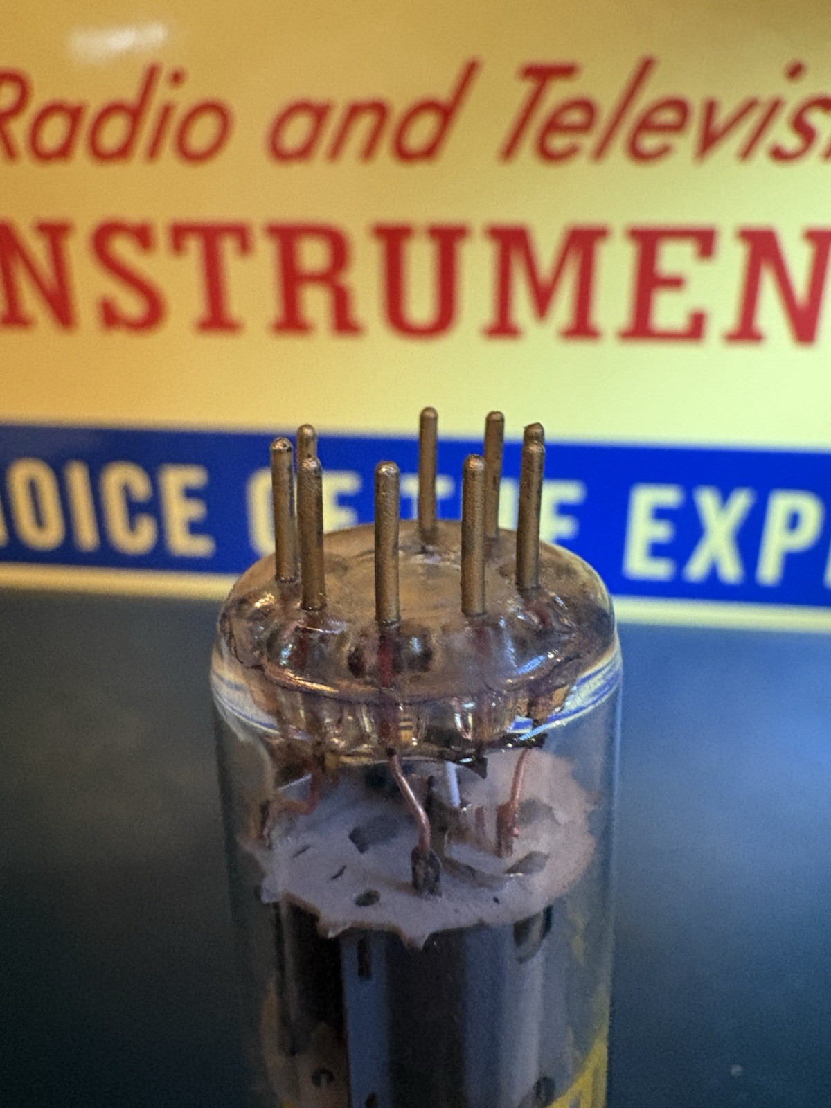 Realistic Germany 6GW8 ECL86 Gold Pin Grey Plate Vacuum Tube 539C Tested NOS 🎧