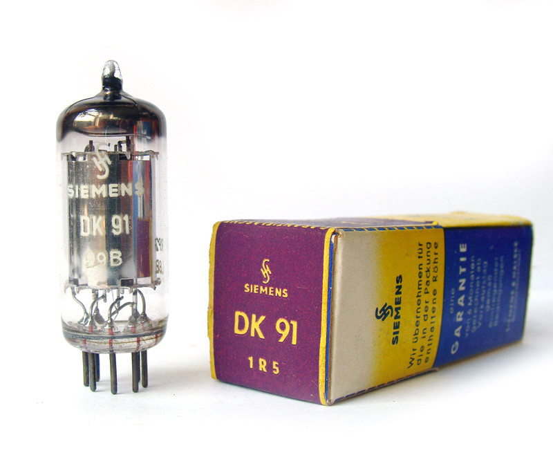 1R5/DK91 西门子 NOS BELGIUM Tube Röhre Lampe TSF 진공관 真神火阀 Valvola Valvula-