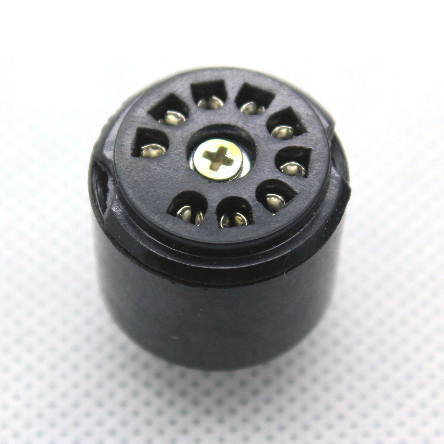 2Pcs 9Pin Bakelite Tube Socket Testing Saver PCB for 12AX7 ECC83 5670 EL84 6DJ8