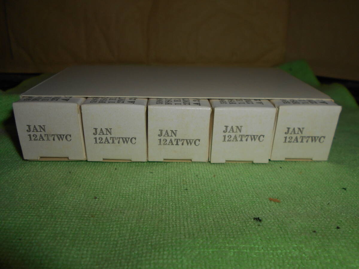 Philips ECG 12AT7WC Vacuum Tubes 5 Pieces Unused