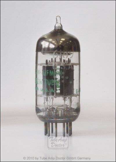 JAN General Electric 6189 / 12AU7 Pre-amp vacuum tube NOS 1980’s (two)