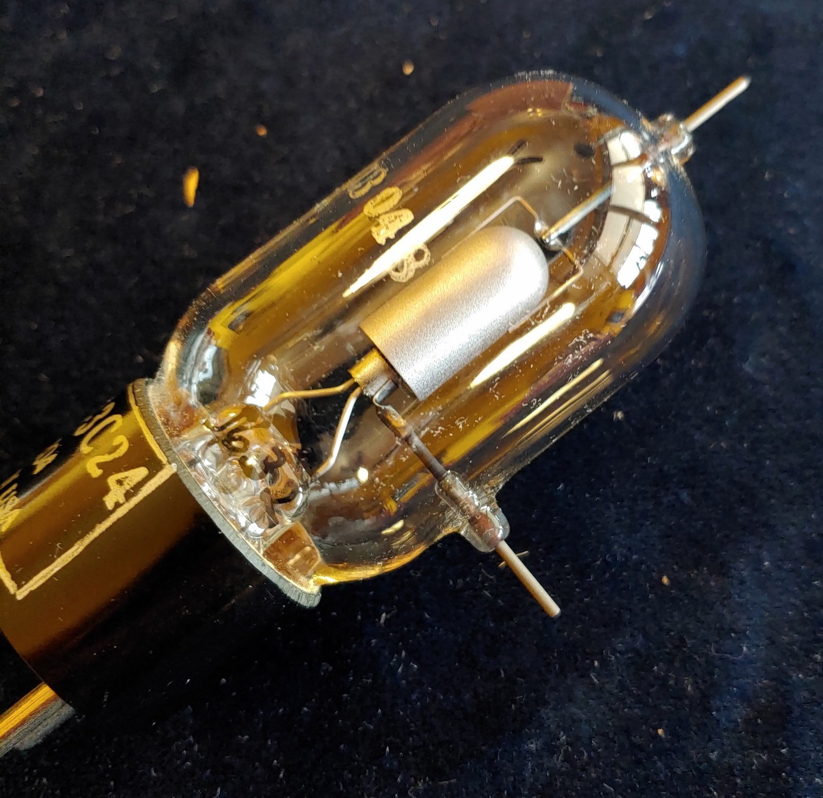 Vintage U.S. ARMY U.S. NAVY JAN-CYN-3C24 VT-204 Vacuum Tube. Untested in Box.