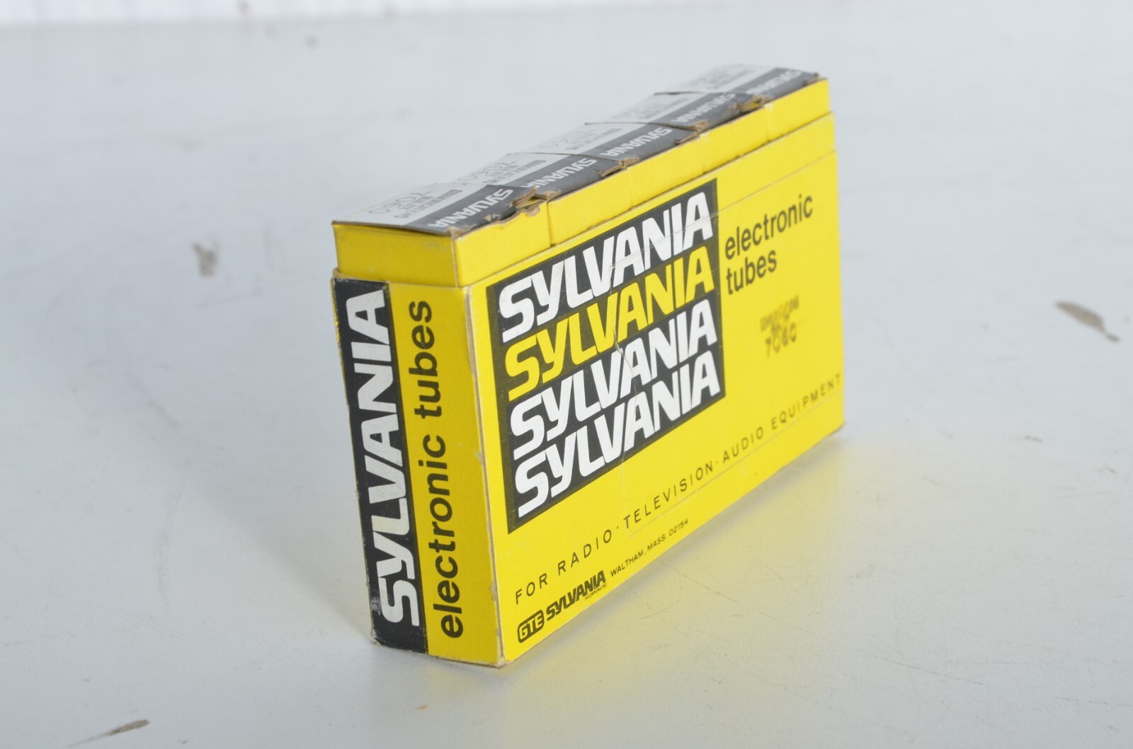 5 Vintage Sylvania 7060 Triode Pentode Frequency Multiplier Electronic Tube NOS
