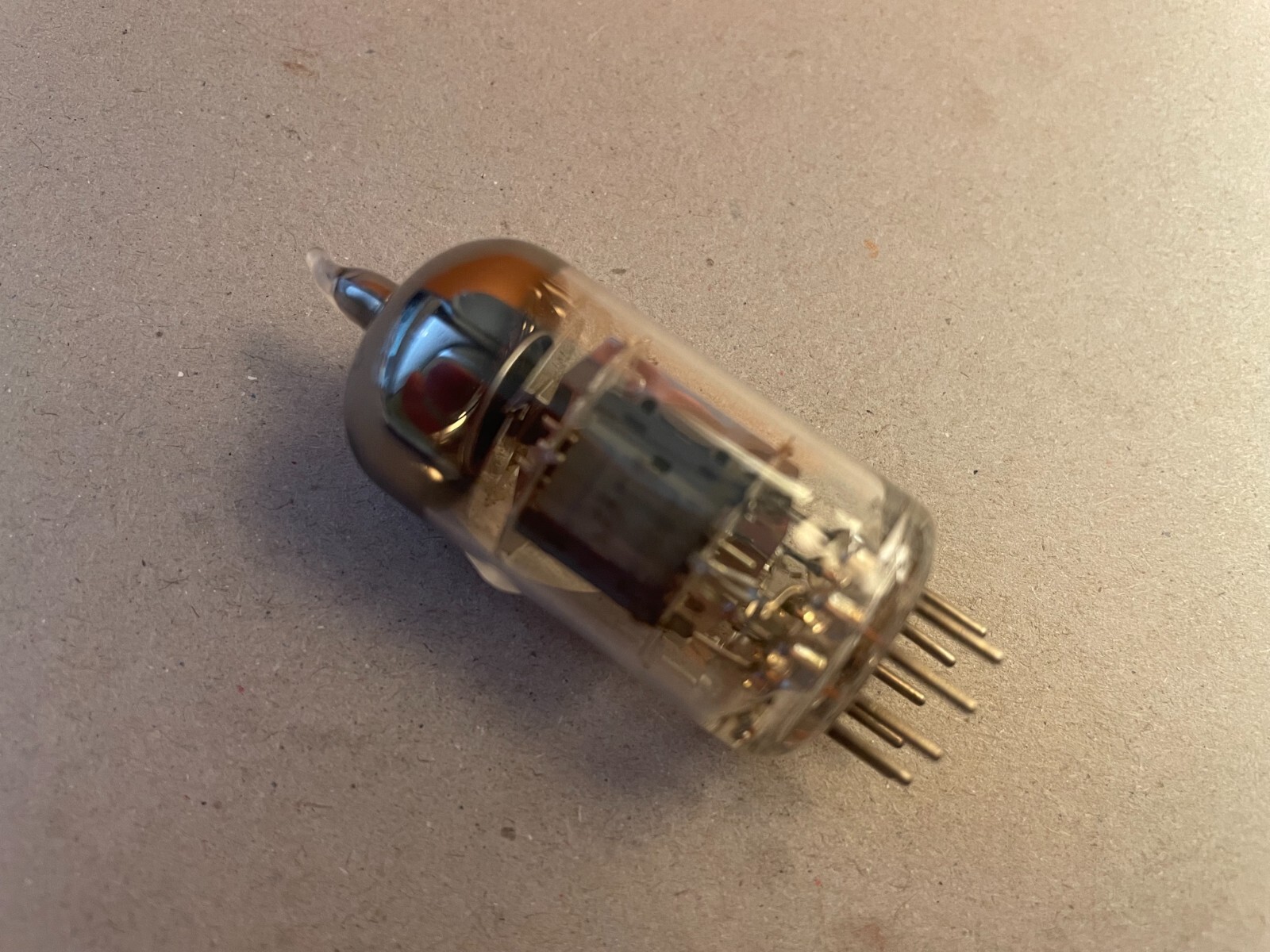Vintage Lorenz 6AQ8 3 Mica Vacuum Tube