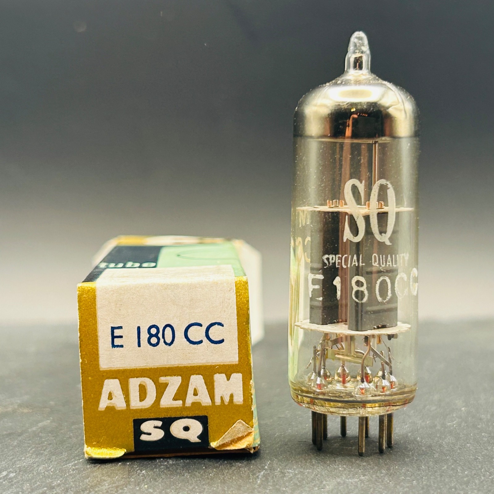 Adzam SQ E180CC NOS Tested 117% Philips Heerlen Holland 7062 Special Quality