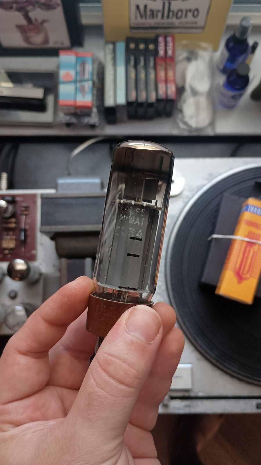 Philips EL34 6CA7 XF3 RARE 50’s Sittard matched pair