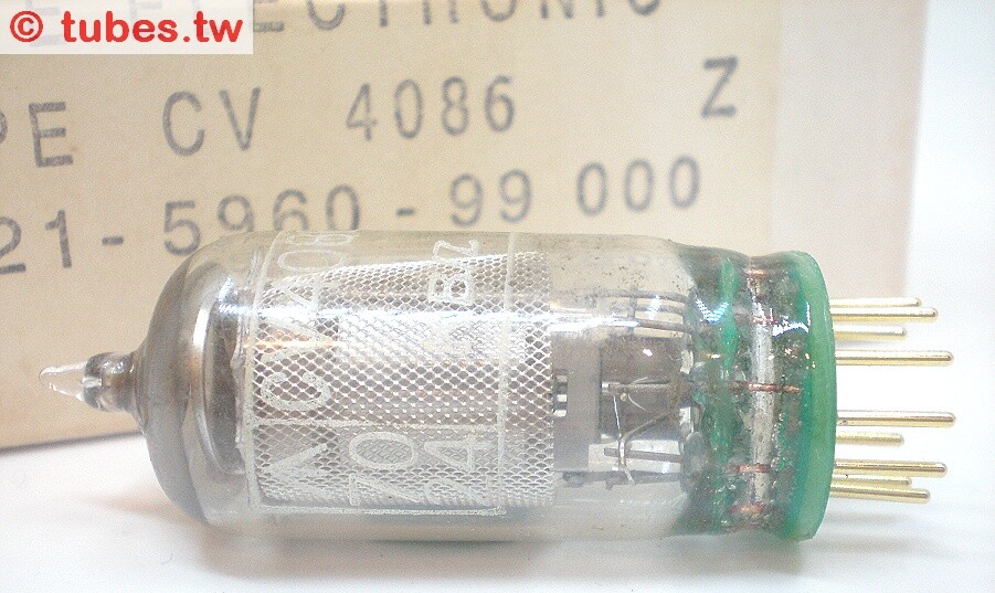GEC EF86 ( CV4086 + GOLD PINS ) = CV4085 = EF806S = 6267, UK made ! BEST ! TUBE