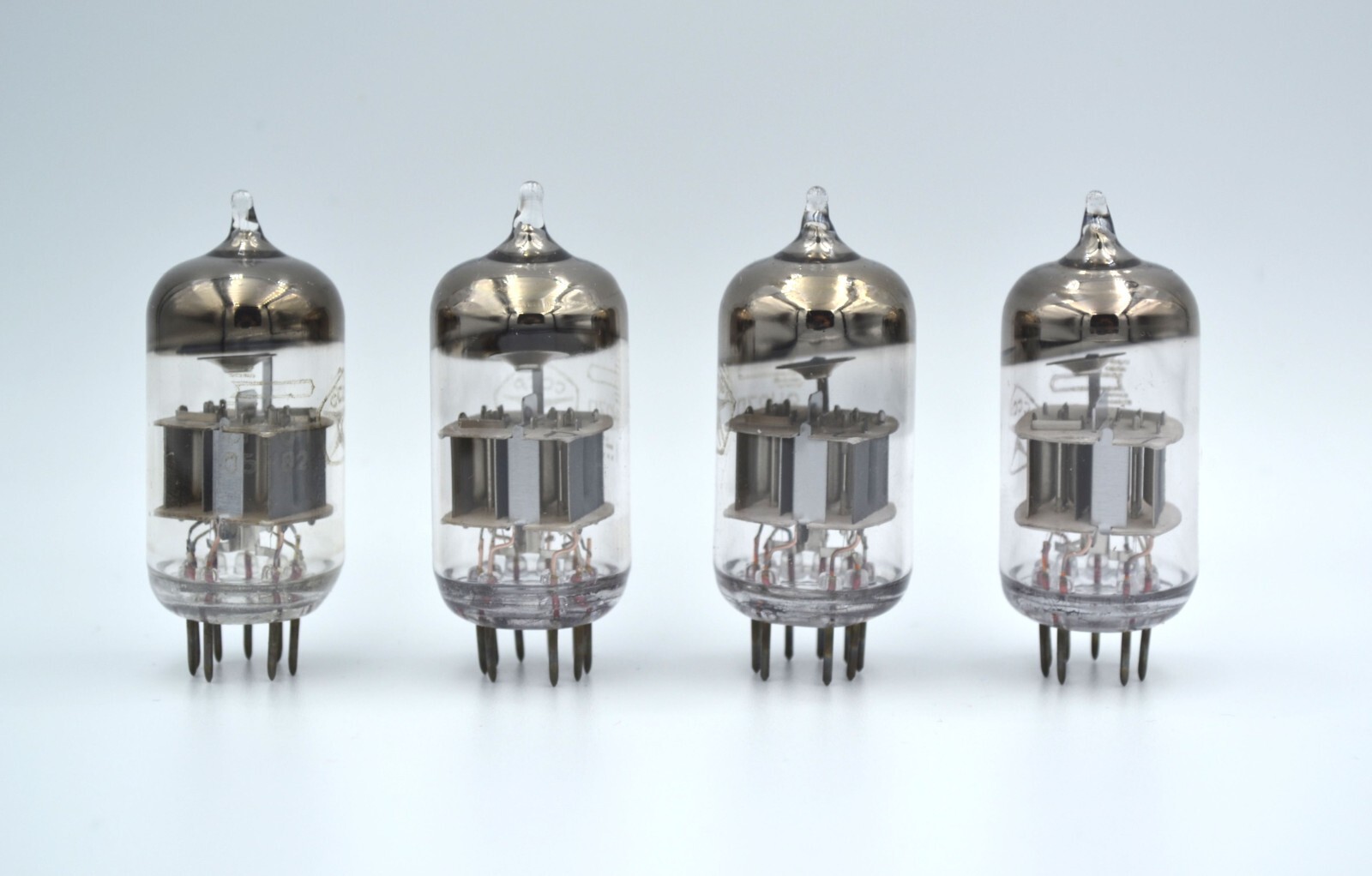 NEW 4pcs 6N23P MATCHED QUAD Silver Shield Tube Voskhod NOS 6DJ8 ECC88 6922 E88CC