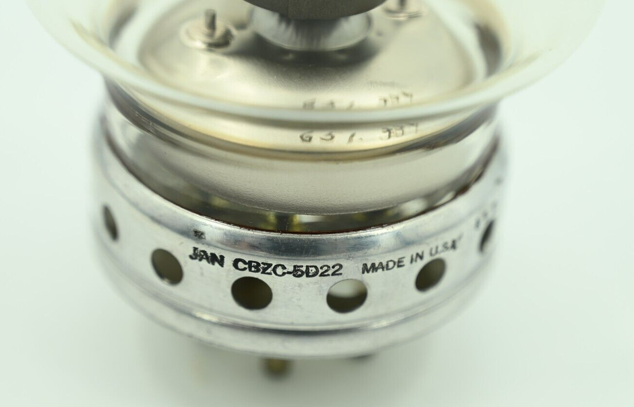 Vintage Penta PL-5D22 4-250A Vacuum Tube NOS MIL SPEC JAN CBZC-5D22