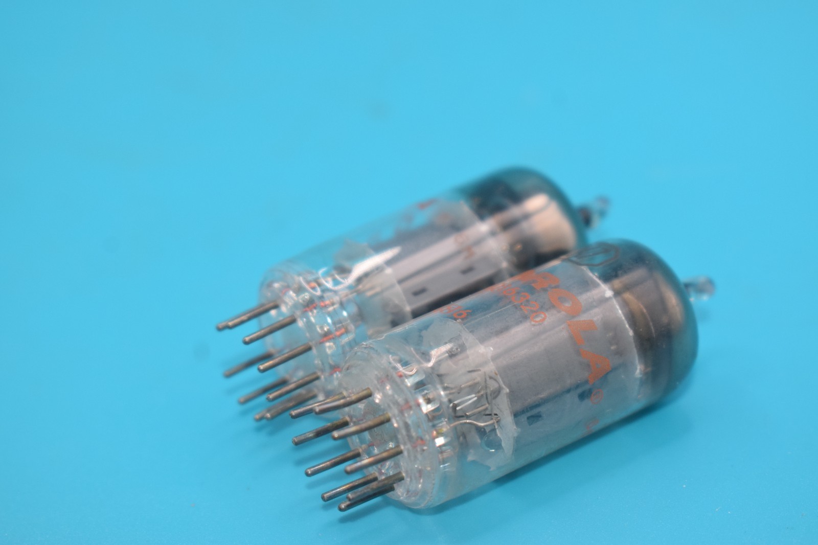 Superb Pair – Motorola Japan ( Matsushita ) 12AX7 Vintage Audio Tubes – TV7++
