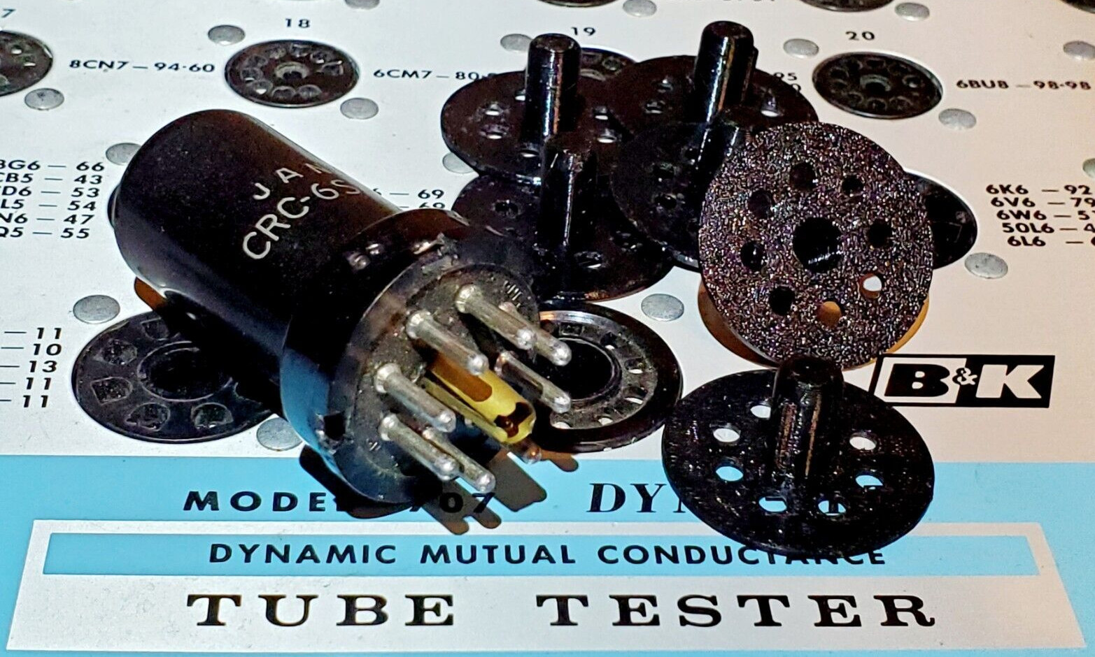 6 Pcs Vacuum Tube Octal Socket Saver Missing Broken Guide Key Fix Repair Keyway