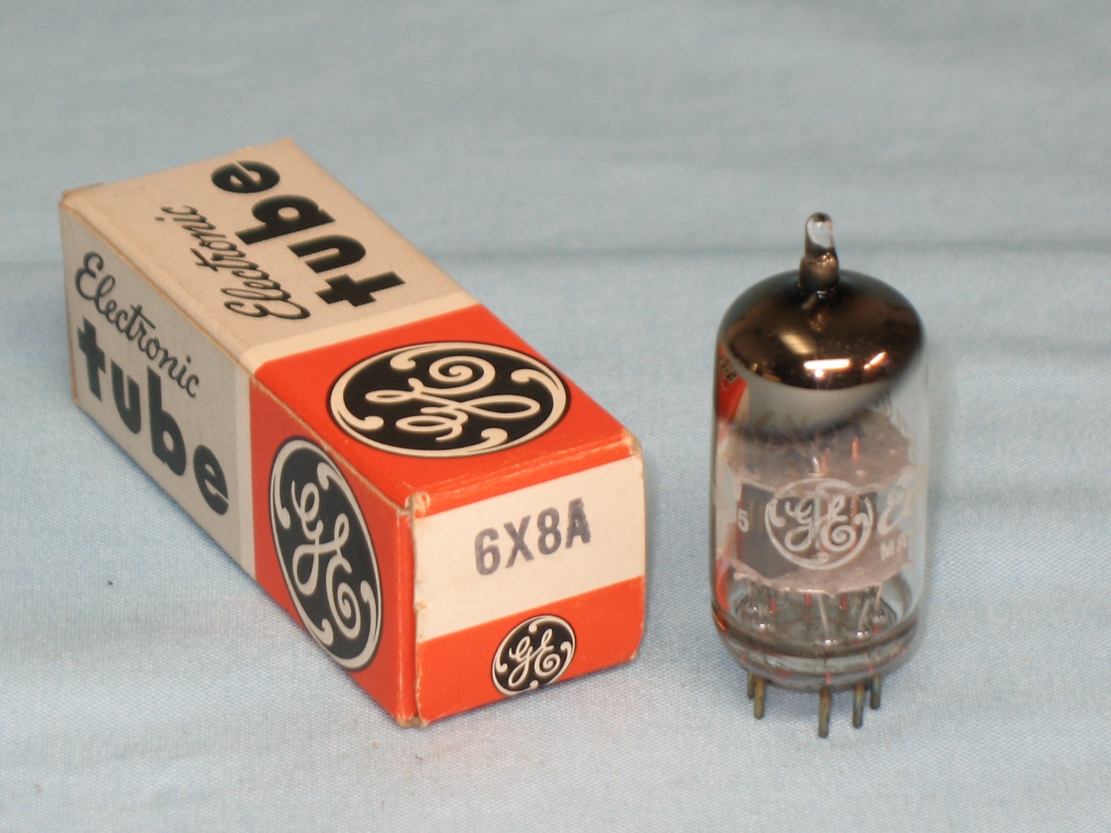 VACUUM TUBE ~ 6X8A ~ GE ~ NOS ~ 6X8A