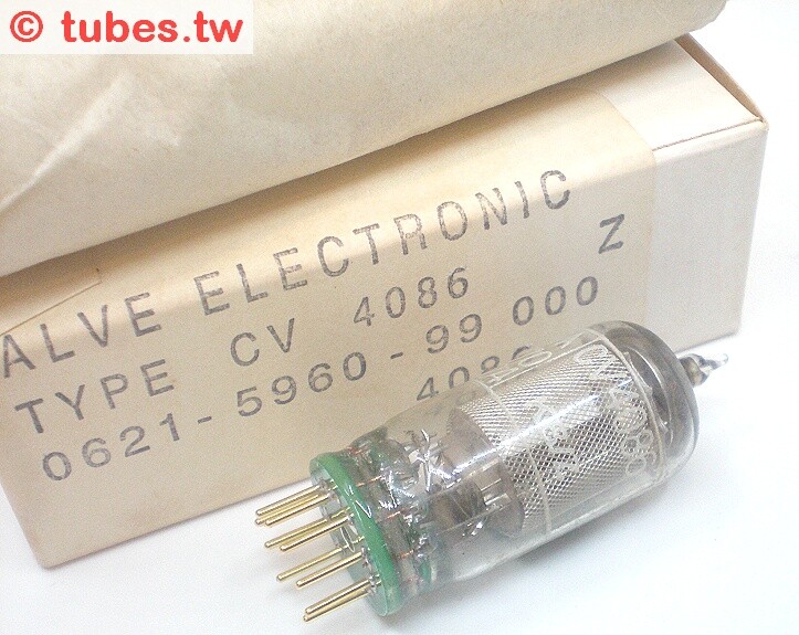 GEC EF86 ( CV4086 + GOLD PINS ) = CV4085 = EF806S = 6267, UK made ! BEST ! TUBE