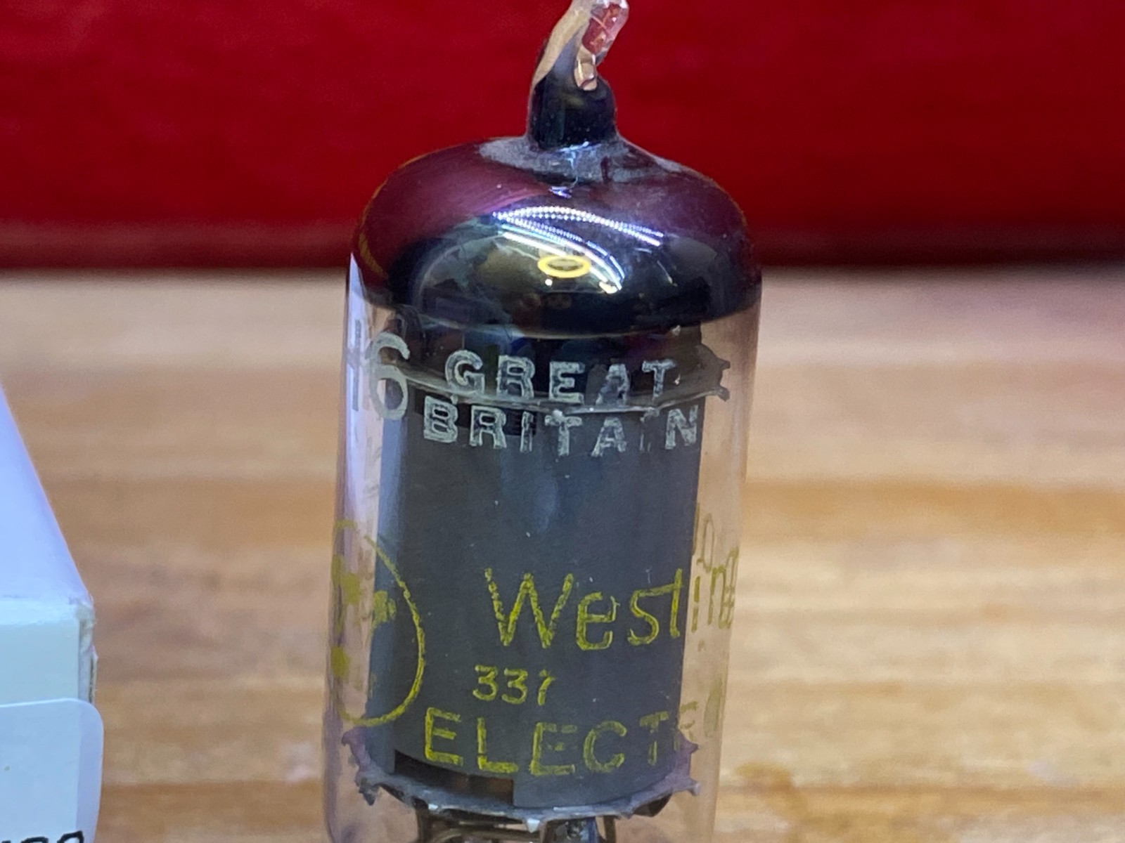 Westinghouse 6BH6 Vacuum tube Made in Great Britain