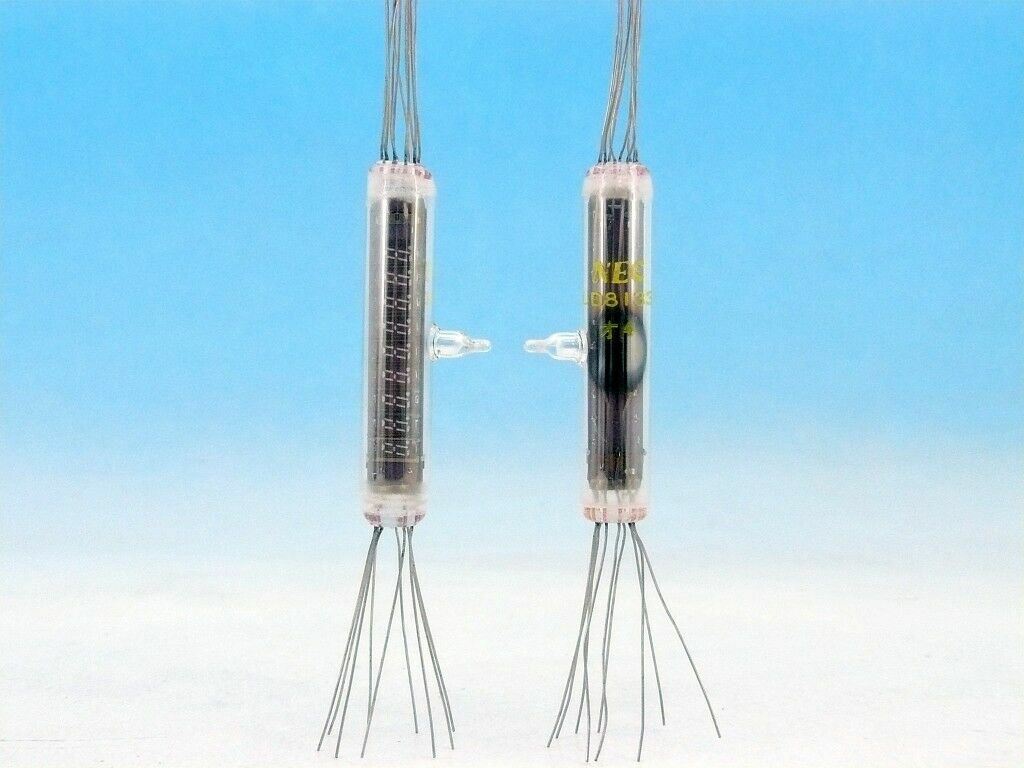 10 x LD8133 NEC Miniature VFD Display Indicator TUBE Nixie Era 7 segment 9 digit