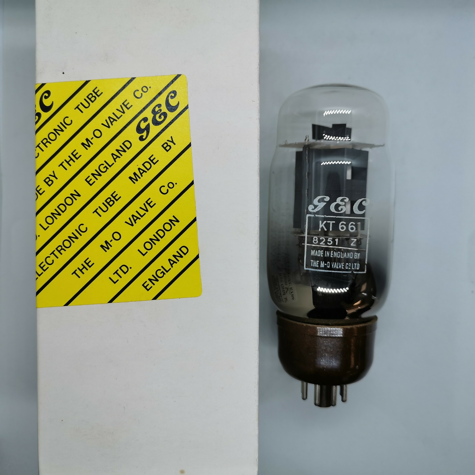 KT66 GEC NOS BOXED VALVE TUBE (LC20)