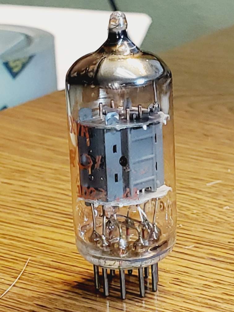 12AX7A/ECC83 Mullard copper post / 161 code MaxiPreamp2/TV7 tested (1) tube lot