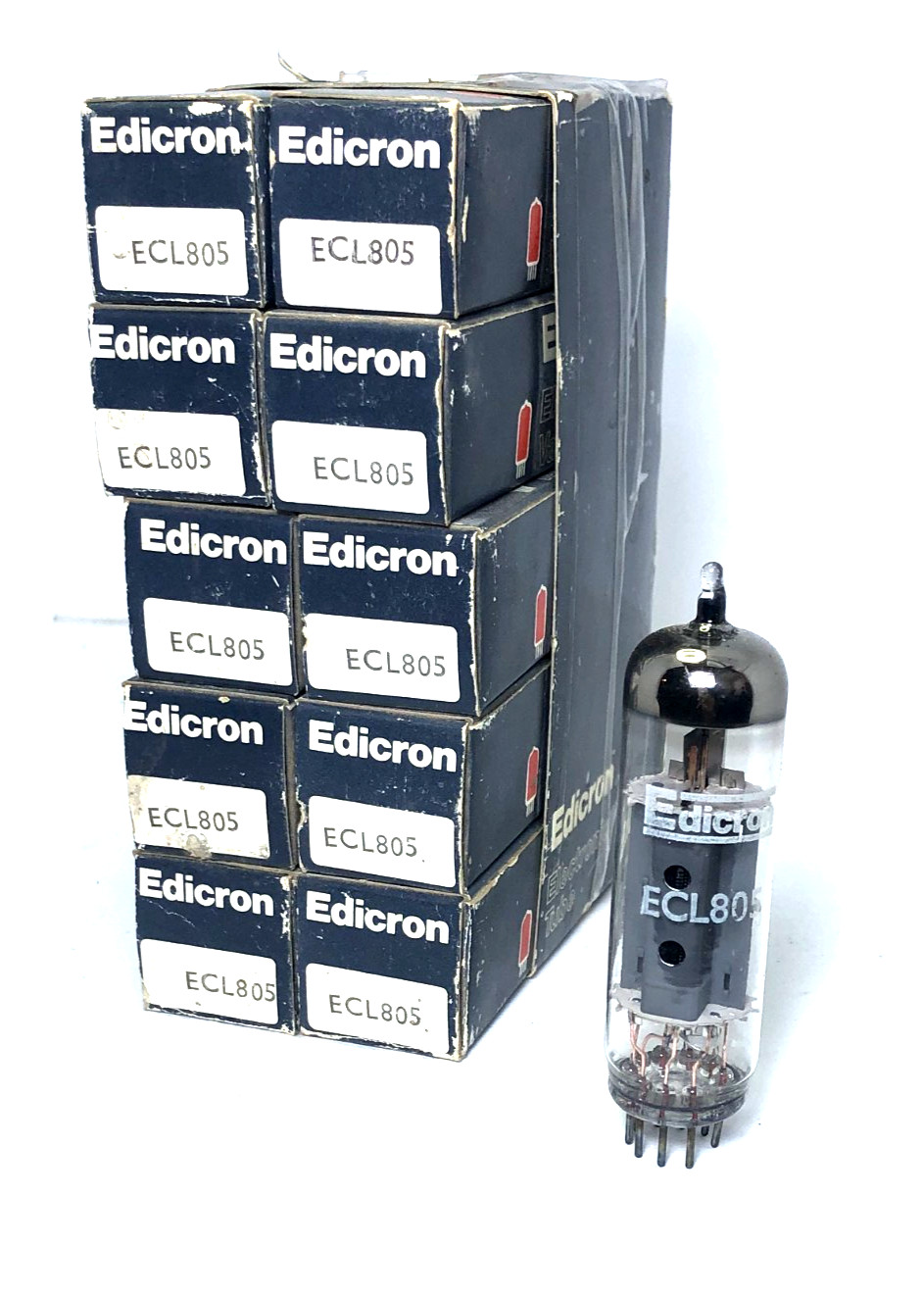 Lot of 10 ECL805 Edicron NOS/NIB _ Vintage Tubes _ Same Batch Hi-Fi Audio / TV