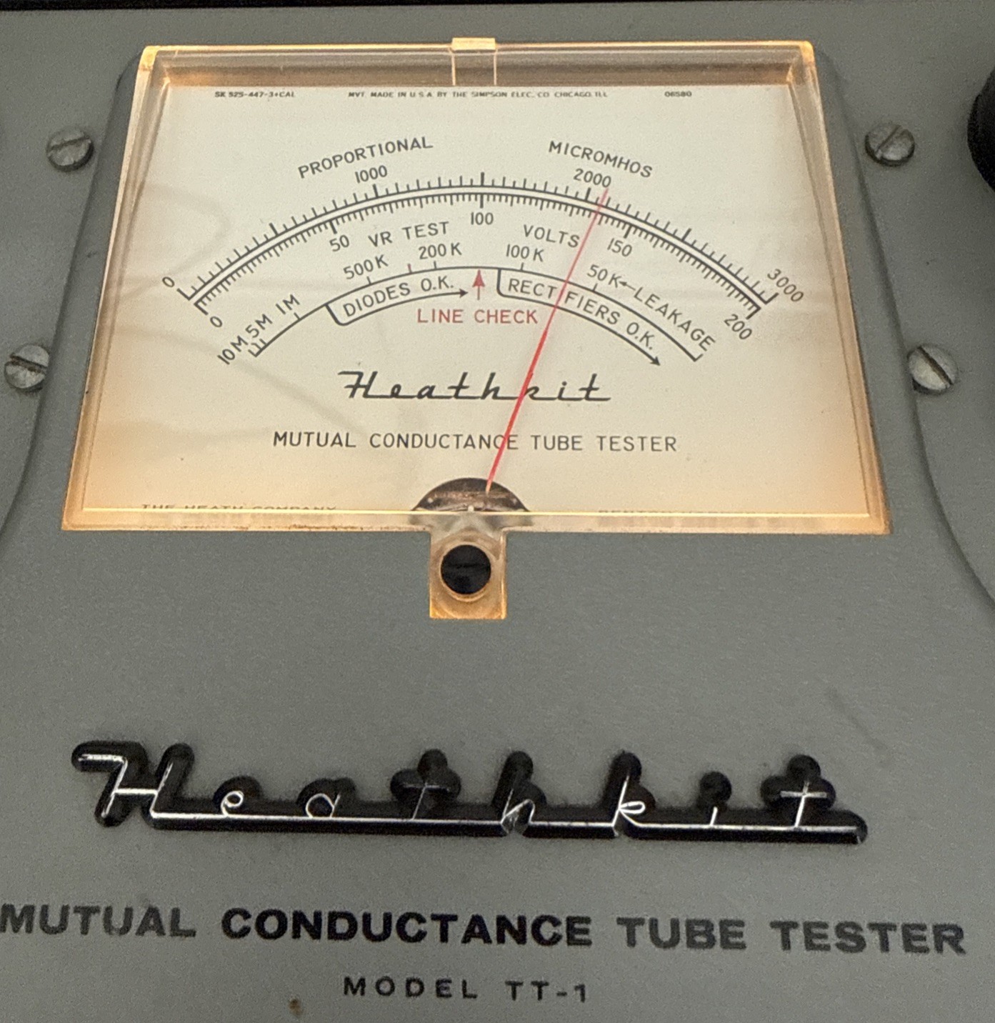 LOT OF (2) RECTIFIER ELECTRON TUBE JAN-3B28 / 3B28 / Chatham Electronic 1955