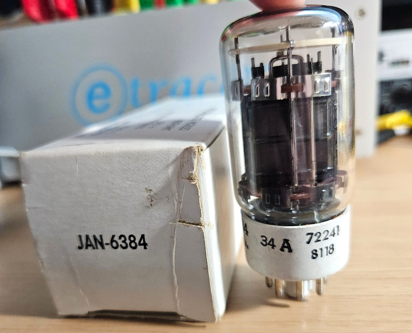 6384 BENDIX 6AR6 JAN SPECIAL QUALITY VINTAGE AUDIO TUBE *eTRACER #12B74