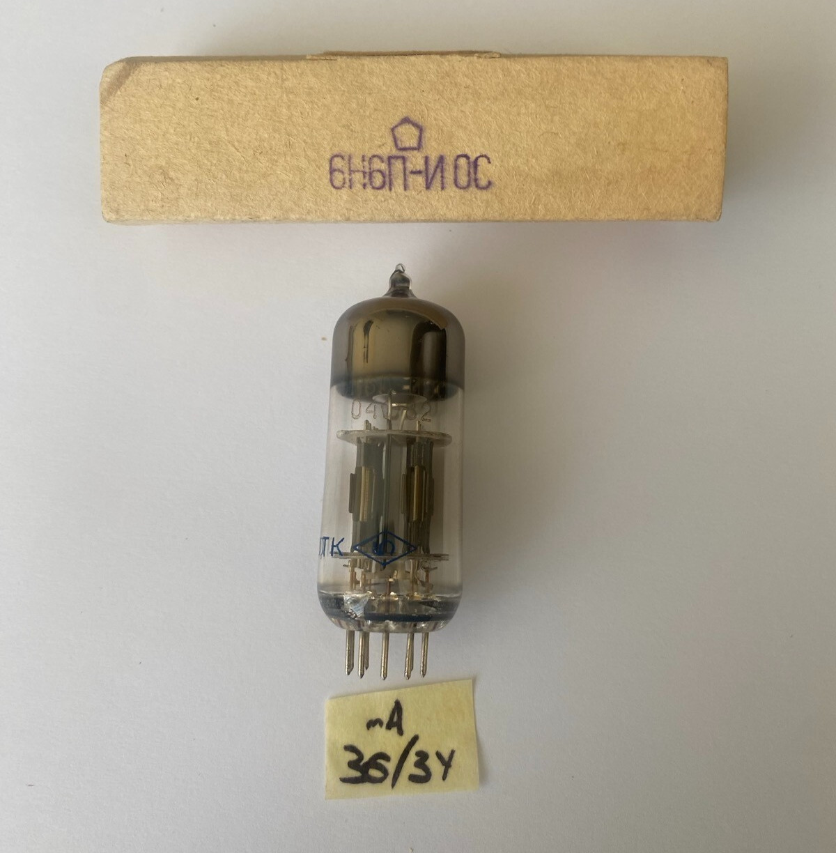 6N6P-I-OS / ECC99 / E182CC Particularly Stable Matched Triodes NEW Ultra RARE