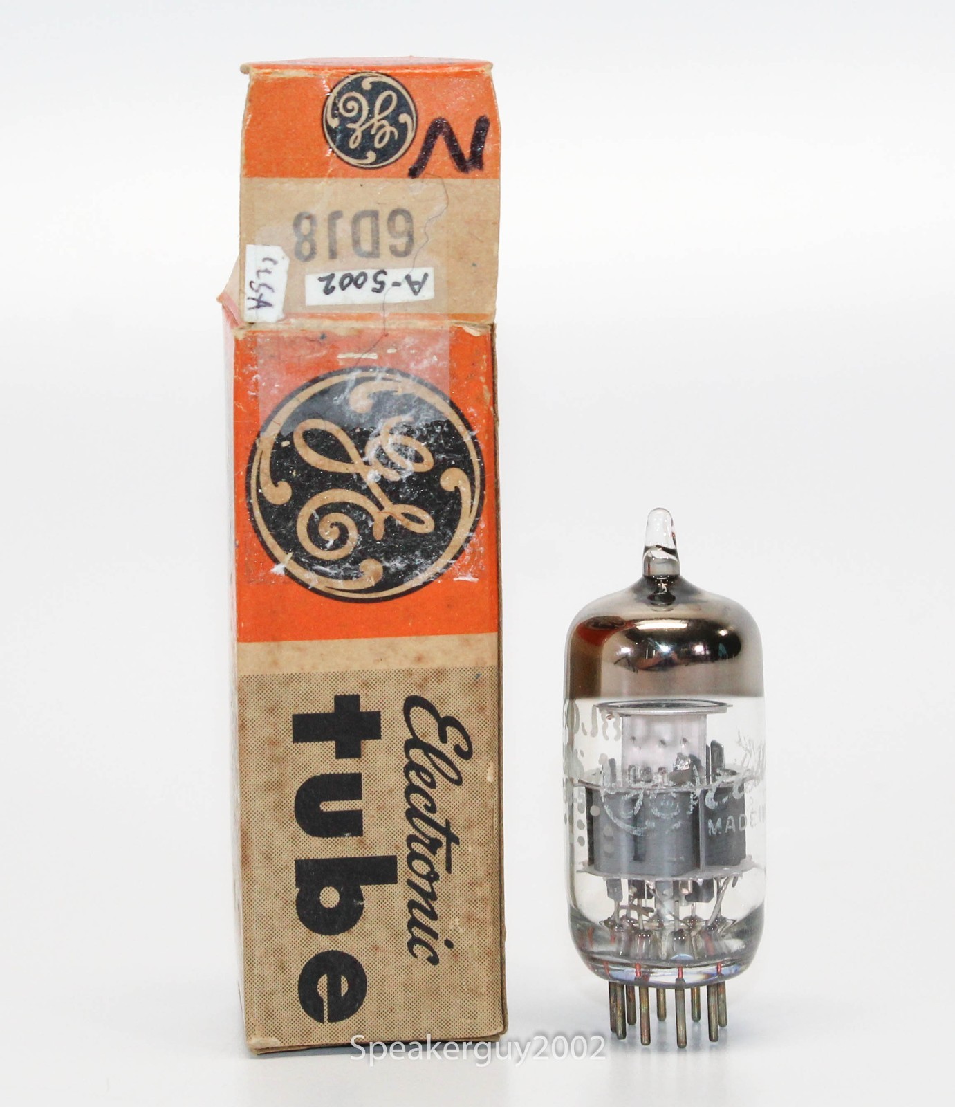 GE – General Electric 6DJ8 ECC88 Vacuum Tube — KT2