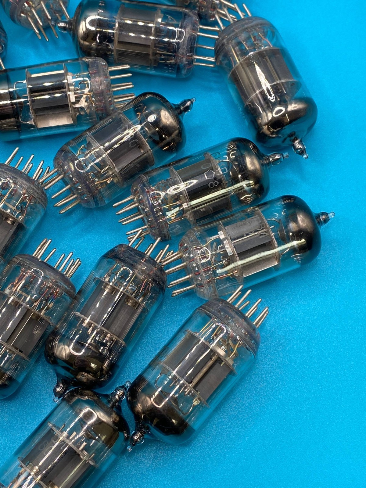 80PCS 6N1P-VI 6Н1П-ВИ Used Double Triode Vacuum Tubes