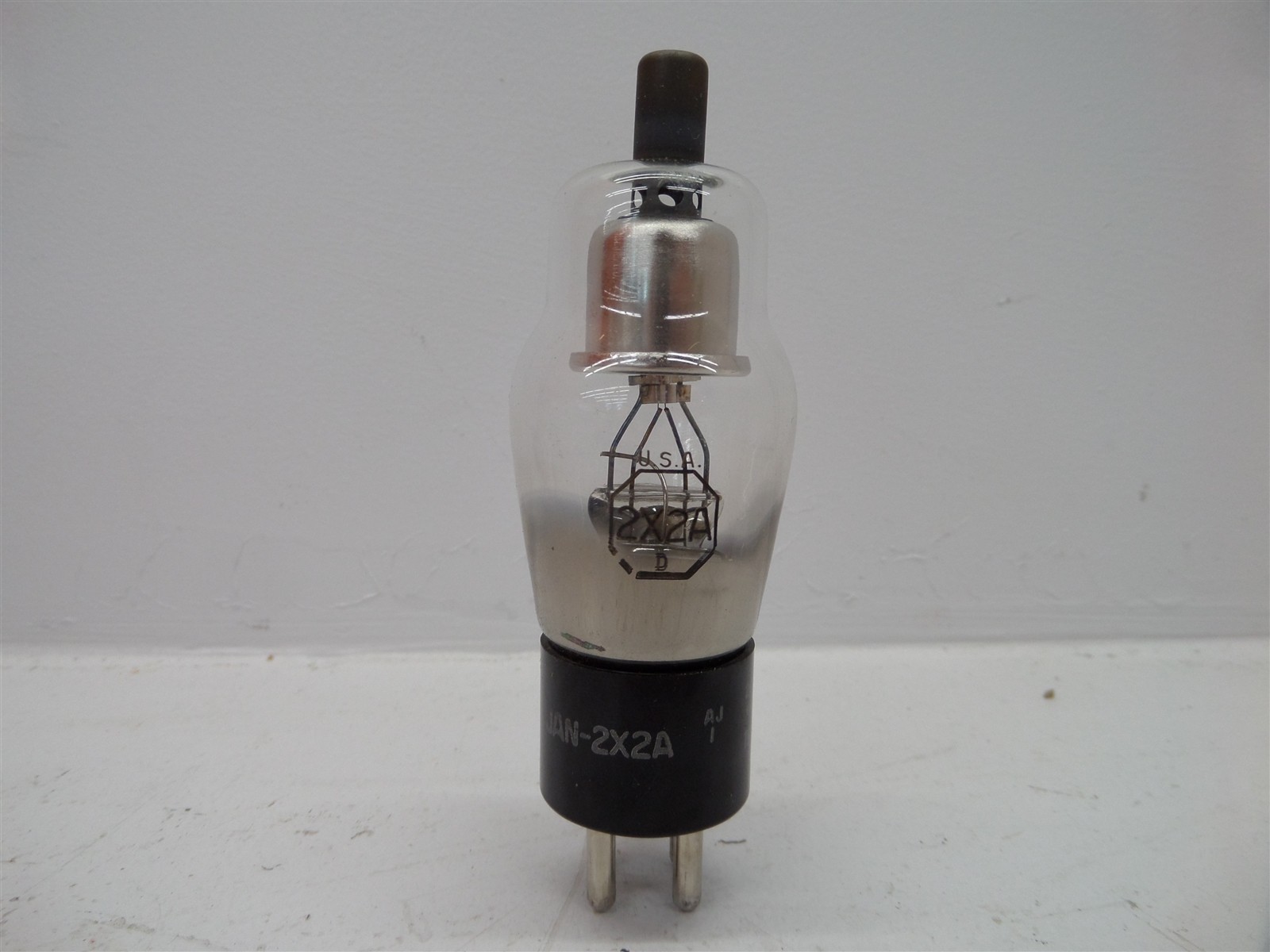 Lot Of 3 RCA JAN-2X2A Electron Tubes