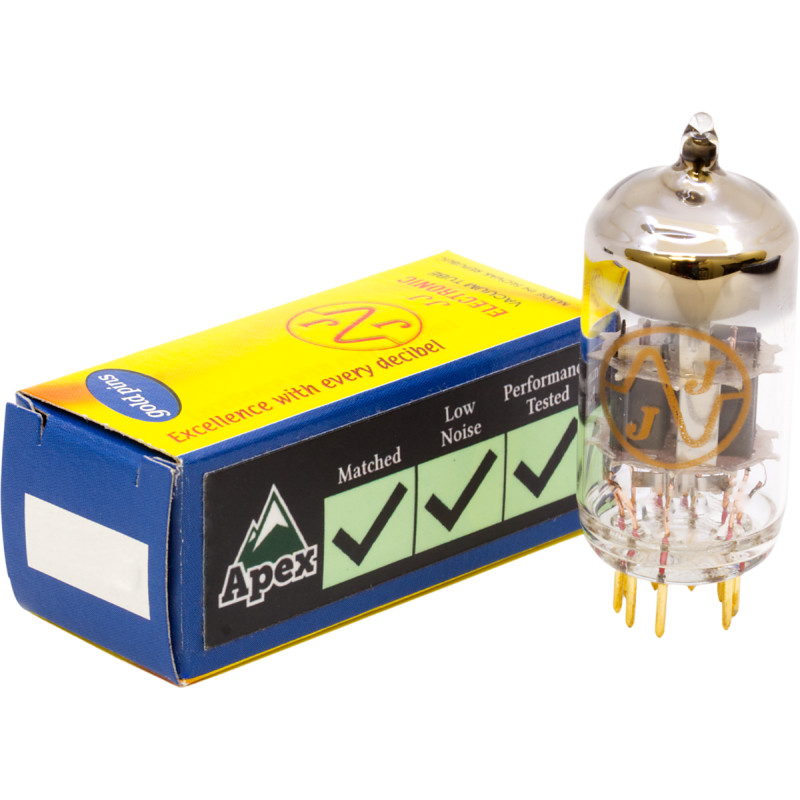 ECC803/12AX7, JJ Electronics, Apex Matched & Performance Tested, Gold Pin