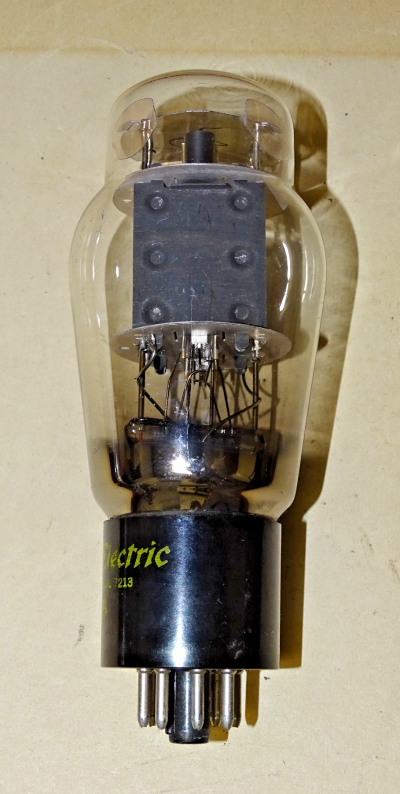 Western Electric Type 421A Dual Power Triode Tube, Good