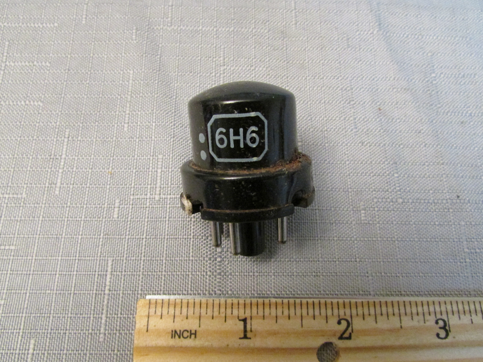 1- 6H6 Vacuum Tube From General Radio 805-C Signal Generator Vintage