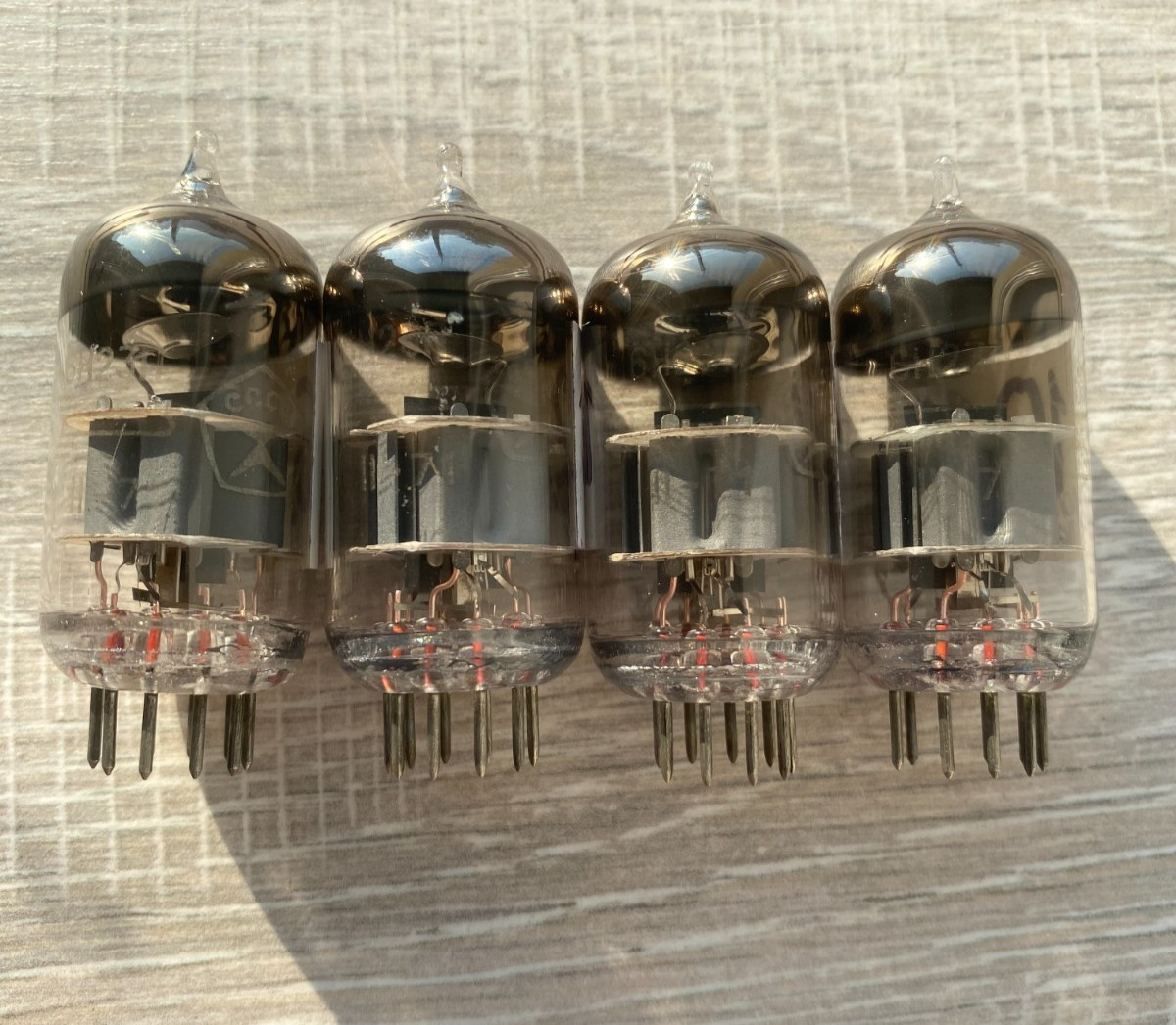 6N23P VOSKHOD MATHED QUAD getter on a wire gold grid NEW SAME DATE 2-1971 /6922