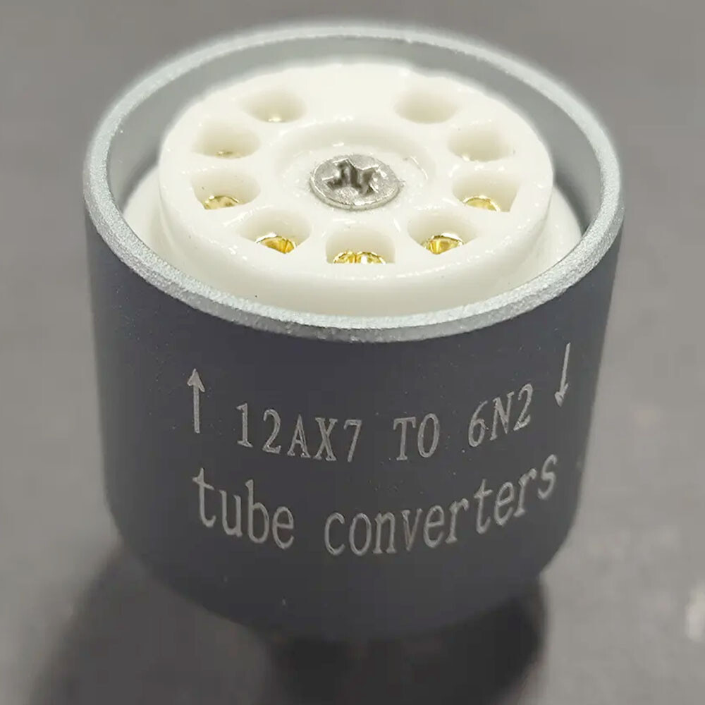 1PC ECC83 12AX7 To 6N2 Vacuum Tube Amplifier Convert Socket Adapter US