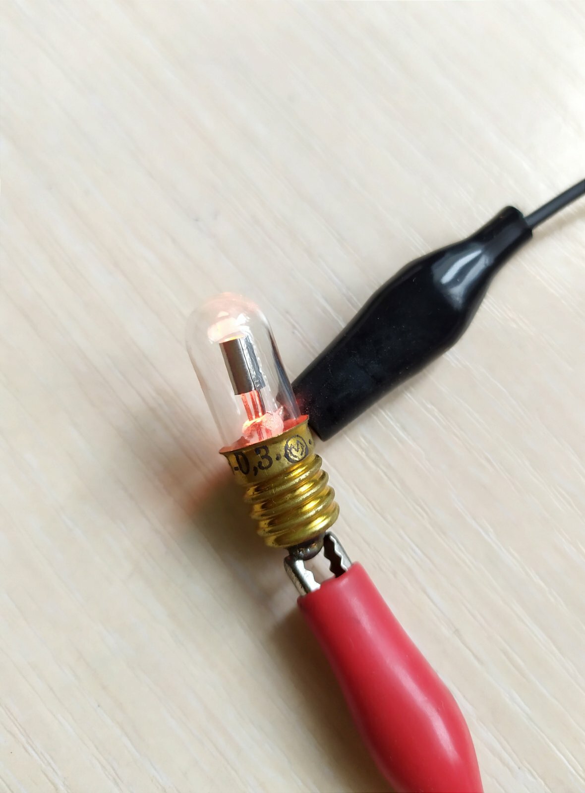 25 pcs Neon tube TN-0.3 E10/13 Glow discharge indicator bulb lamp USSR