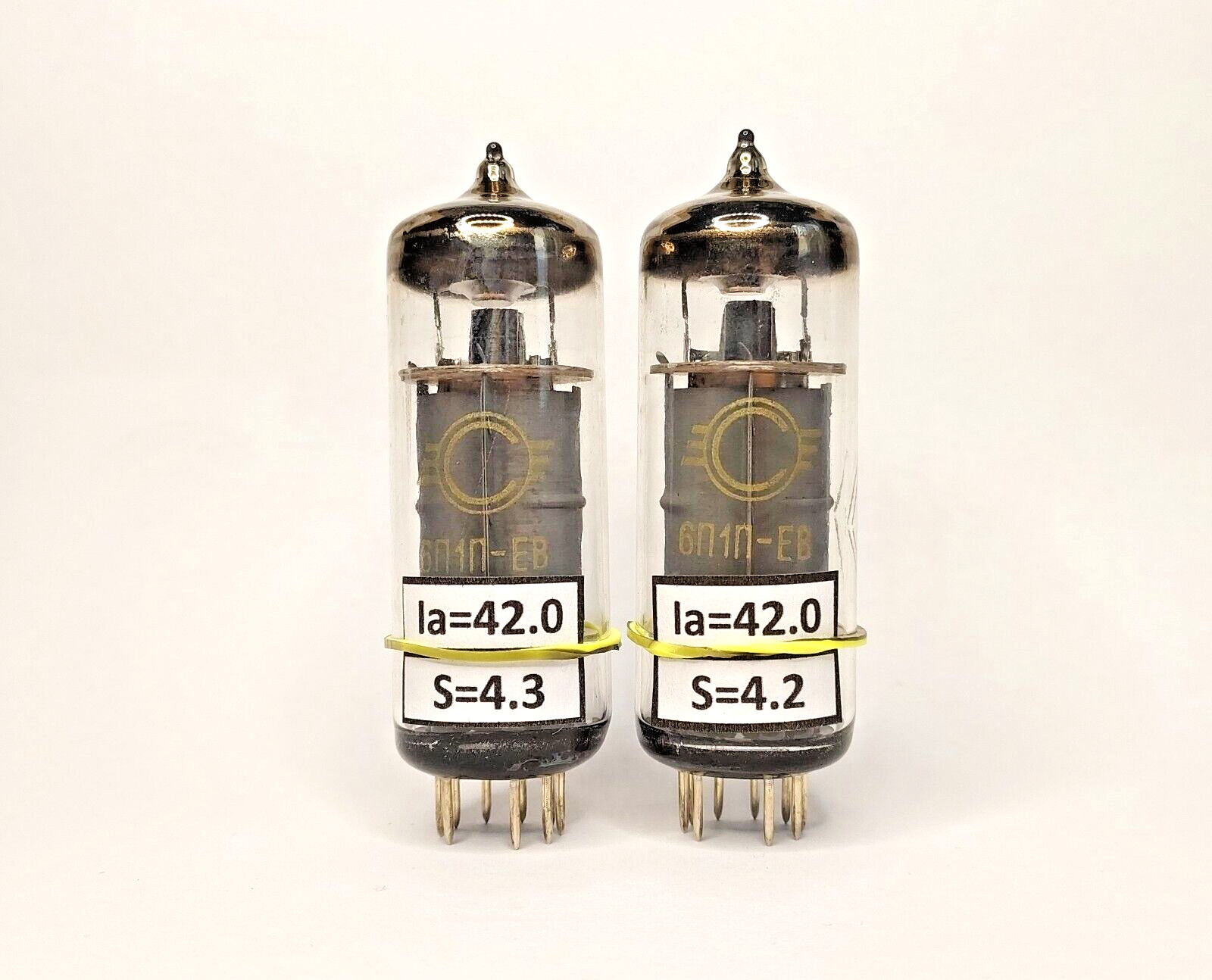 US Stock! 6P1P-EV 6P1 MATCHED PAIR (2pcs) SVETLANA TUBES / VALVES New NOS