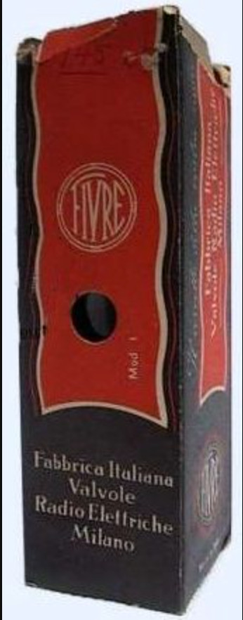 1x Vintage Fivre Italy 6DJ8 ECC88 /OEBox /NOS /Rare ReferenceGrade WarmClassic