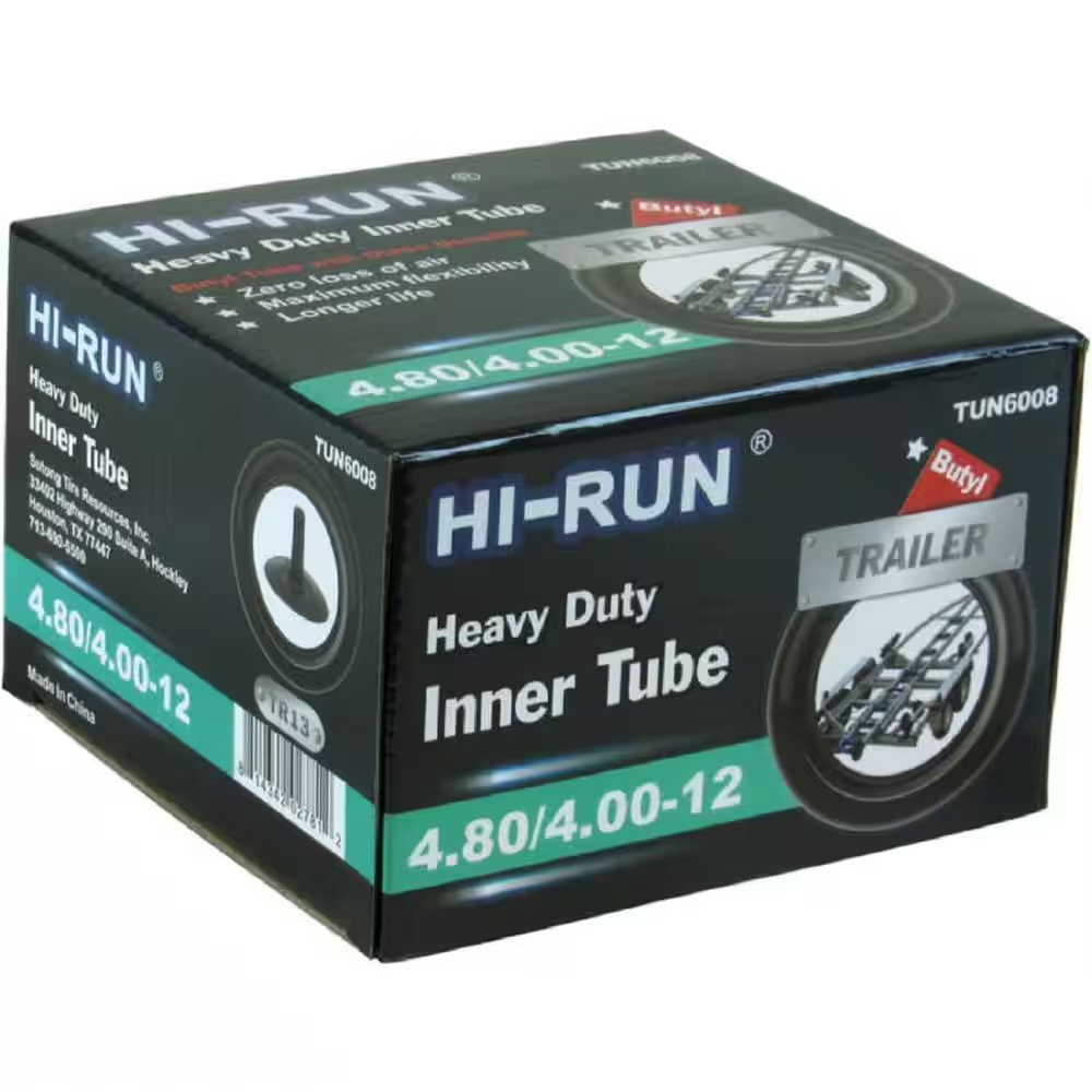 4.80/4.00-12 Tube with Straight TR13 Valve Free Shipping New