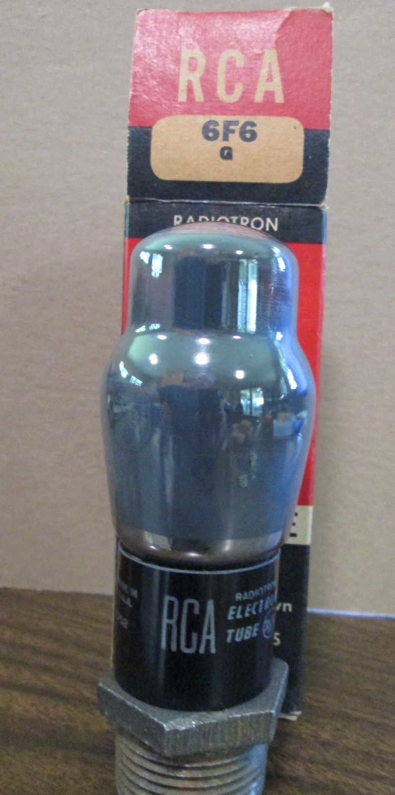 NEW RCA 6F6G HiFi Ham Radio Amp Vacuum Tube IOB