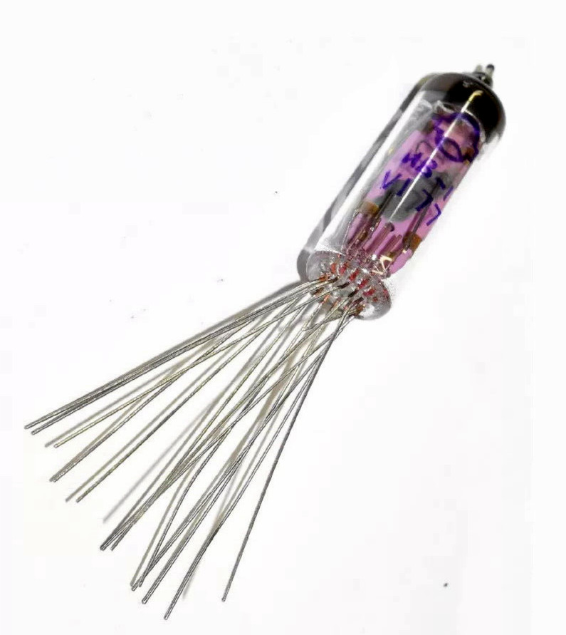 IV-1 ИВ-1 soviet Dot Dash VFD Tube For Digital Clock 2pcs