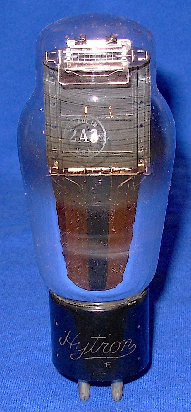 Rare Good Hytron Mono Plate 2A3 Vacuum Tube