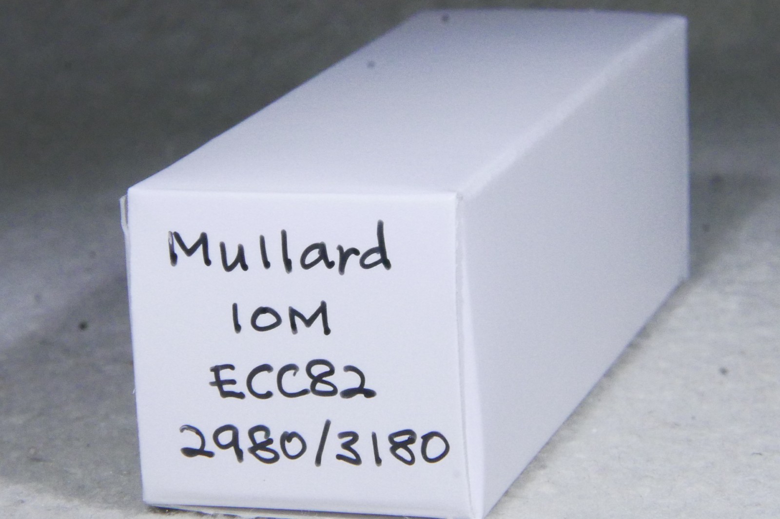 Rare Mullard 10M Master Series 12AU7/ECC82 Short Plate O-Getter UK 1966 Strong