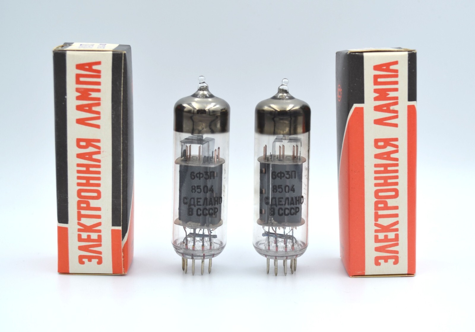 NEW 2pcs 6F3P MATCHED PAIR Same Date TRIODE-PENTODE Tube Svetlana NOS ECL82 6BM8