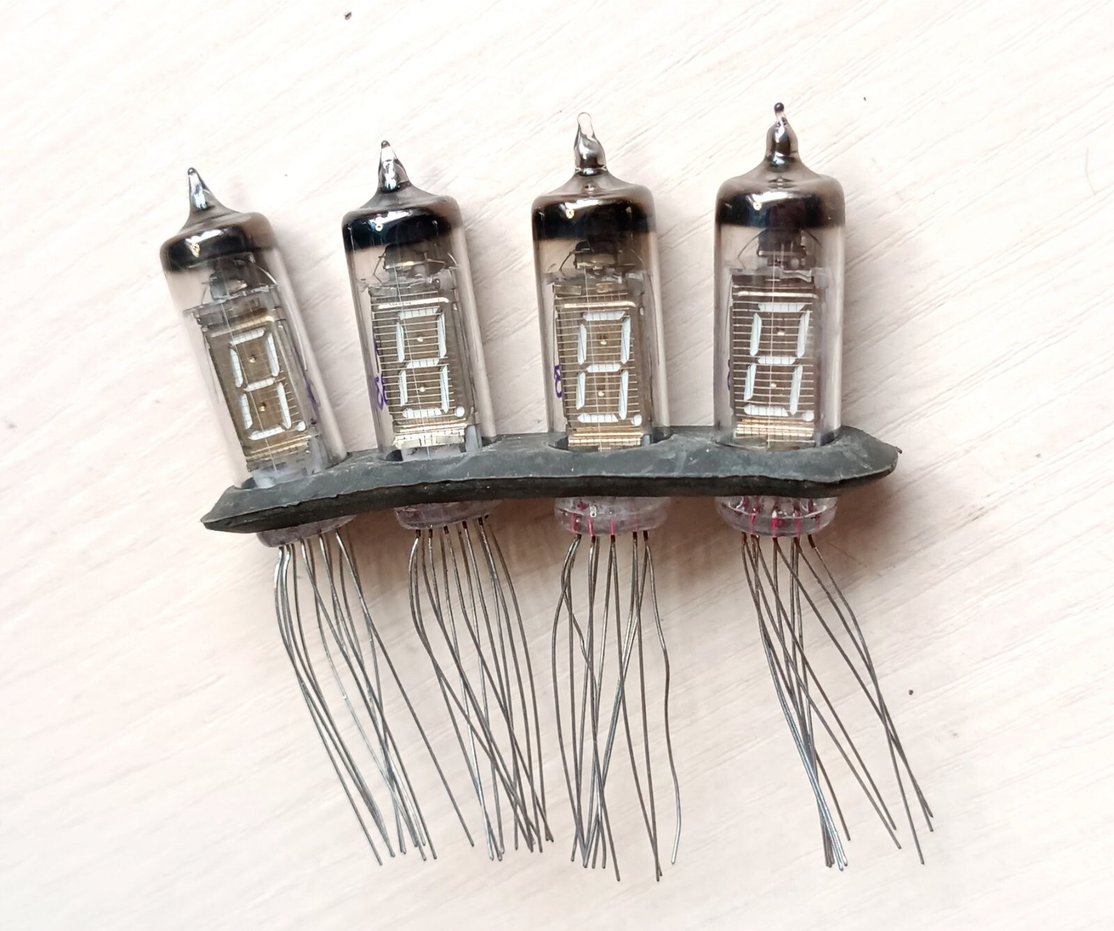 2 pcs vintage rubber elastic holder nixie clock tube VFD IV-6 fixation USSR NOS