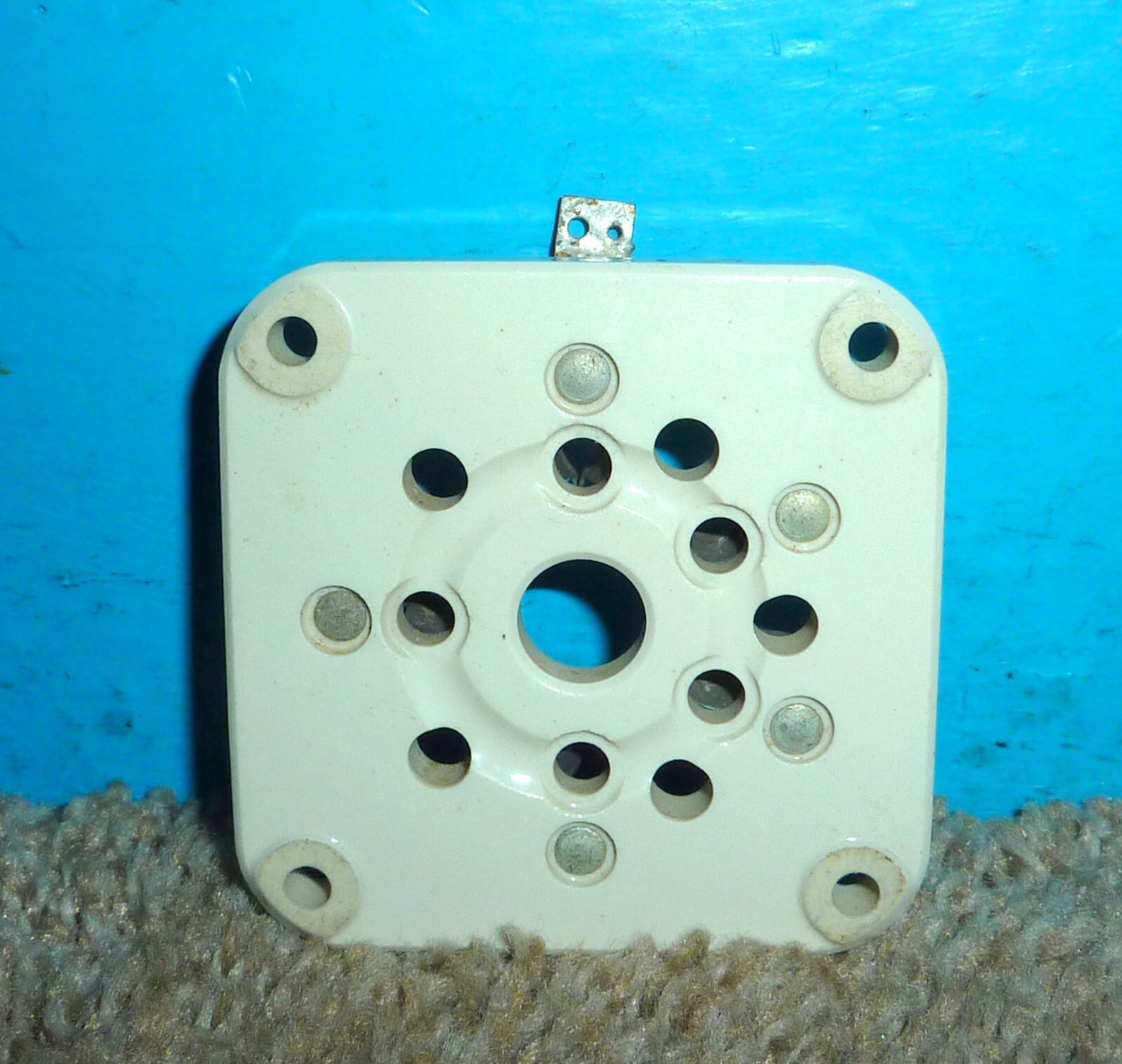 EF Johnson 275 Porcelain Ceramic Tube Socket for 803 Tubes