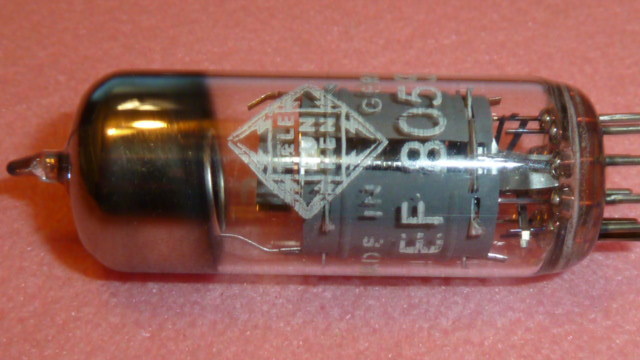 NEW 1PC TELEFUNKEN EF805S Vintage vacuum Electron Tube Radio NOS amplifier 9-PIN