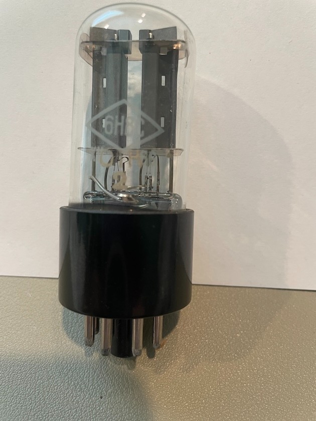 Russian 6N8S 6H8C NOS Vacuum Tube Gray Plates