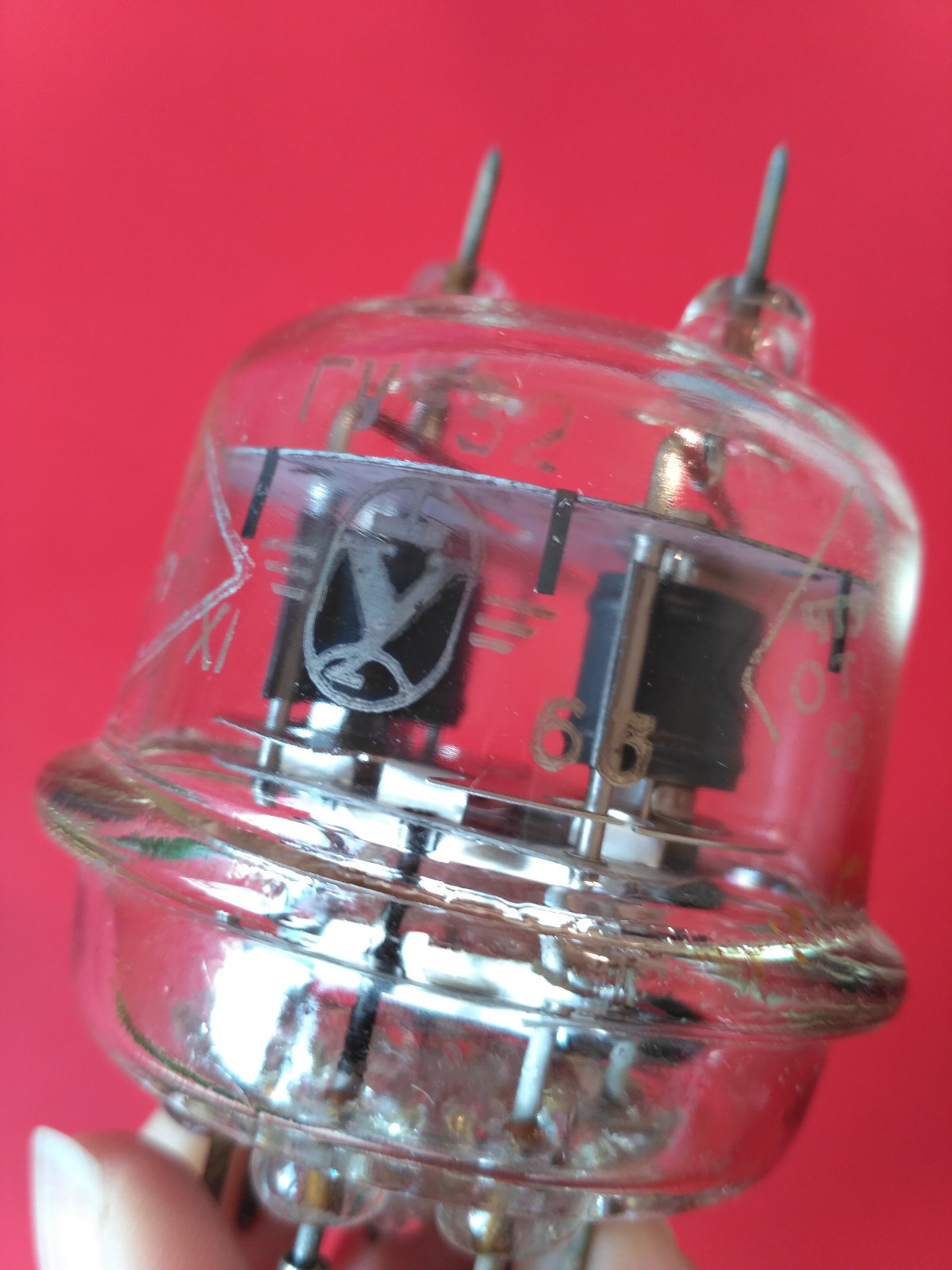 GU-32 GU32 ГУ-32 a-g 832 vacuum double beam tetrode tube soviet USSR NEW 10pcs