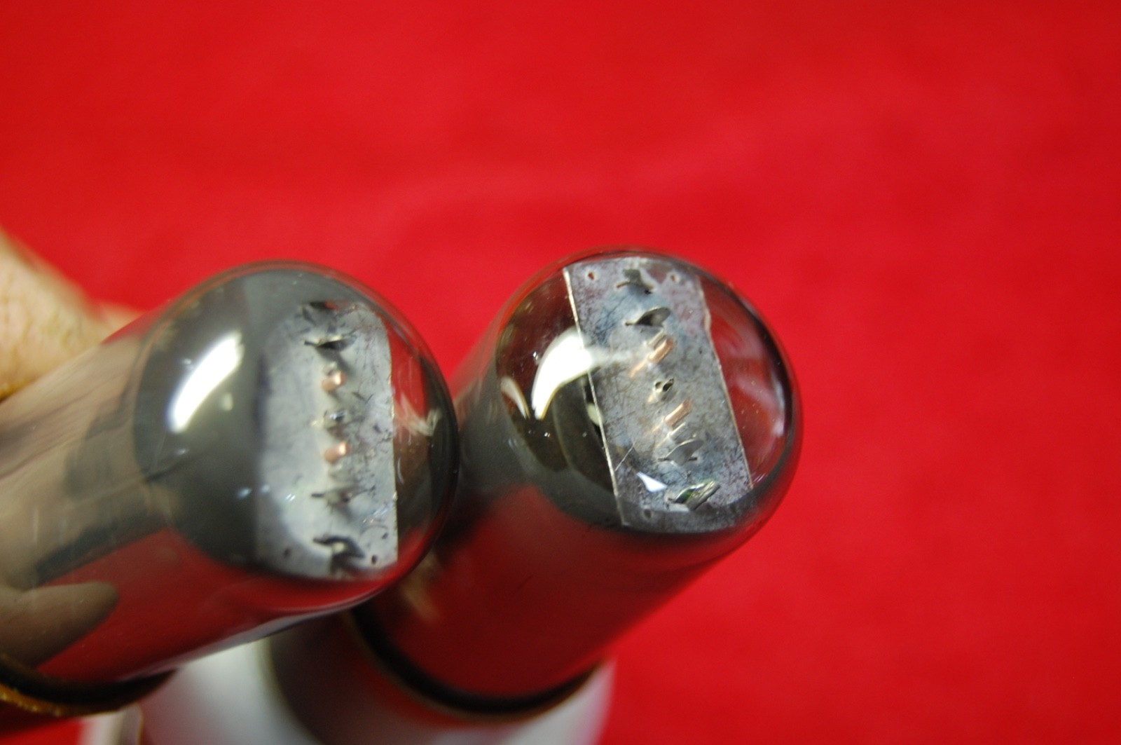 Used 6V6GTY RCA JAN Pair Brown Base tested Made in USA